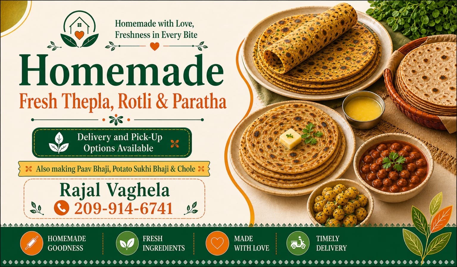 Rajal Vaghela's Kitchen — Food & Dining in Mountain House, CA