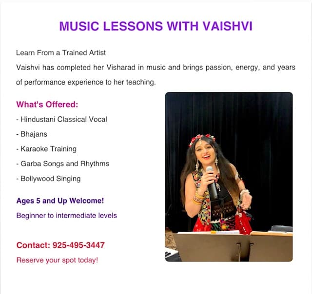 Vaishvi’s Music Classes