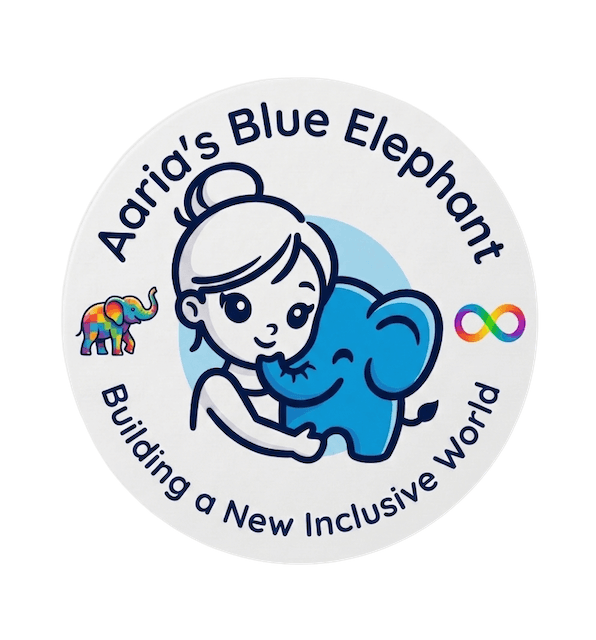 Aaria's Blue Elephant